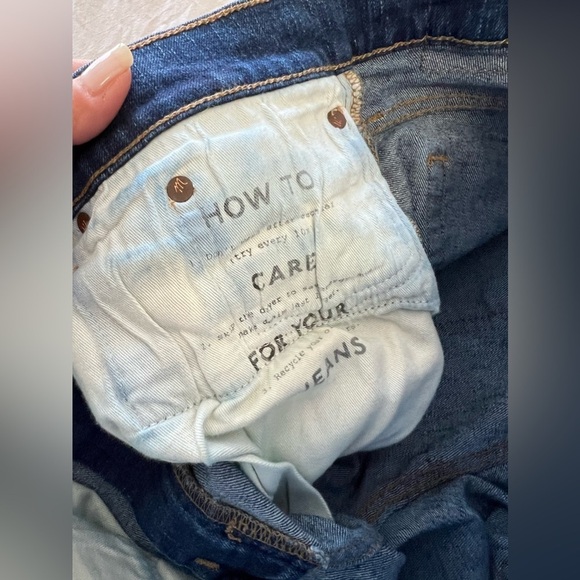 Madewell | Men’s SZ 33 X 31 | Straight Fit Blue Jeans | Mid Rise - Picture 4 of 10